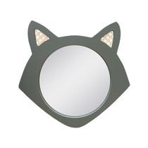 Espelho Decorativo Infantil 42cm X 43cm Verde