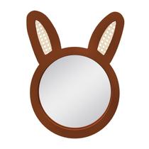 Espelho Decorativo Infantil 48cm X 34cm Freijó