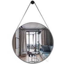 Espelho Decorativo Lavabo Organico Redondo 60cm + Suporte Espelho Decorativo Lavabo Organico Redondo 60cm + Suporte