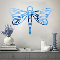 Espelho Decorativo Libélula Fada Azul Espelho Decorativo Libélula Fada Azul