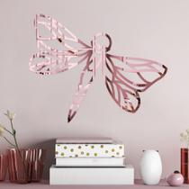 Espelho Decorativo Libélula Fada Rose Espelho Decorativo Libélula Fada Rose