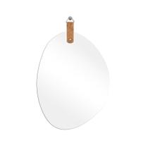 Espelho Decorativo Life Alça Rajado 60x45cm Orgânico