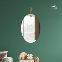 Espelho Decorativo Lina Alça Oval In House Decor Espelho Decorativo Lina Alça Oval In House Decor