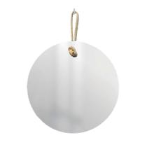 Espelho Decorativo Lina Alça Sisal Natural 50 Cm