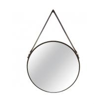 Espelho Decorativo Luxo Metal Collection 45cm-MART