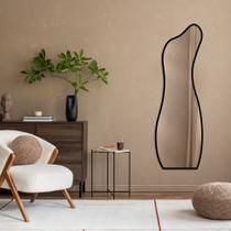 Espelho Decorativo Modelo Curva 55x160 de Parede Espelho Decorativo Modelo Curva 55x160 de Parede