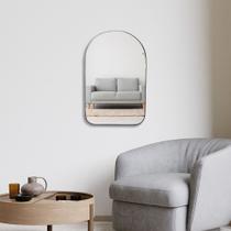 Espelho Decorativo Modelo Portal de Parede 60x40cm para Quarto Banheiro Lavabo