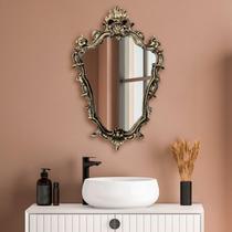 Espelho Decorativo Moldura Clássica 60x40 de Parede para Decorar Sala Quarto Banheiro Espelho Decorativo Moldura Clássica 60x40 de Parede para Decorar Sala Quarto Banheiro