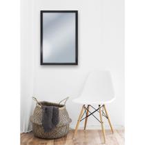 Espelho Decorativo Moldura Madeira 50x70 Sala Preto Lyo Espelho Decorativo Moldura Madeira 50x70 Sala Preto Lyo