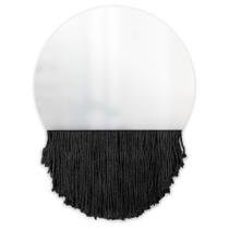 Espelho Decorativo Moom Bangs Preto 38 Cm