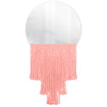 Espelho Decorativo Moon Esc Bangs Salmão 38 Cm