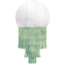 Espelho Decorativo Moon Esc Bangs Verde Limão 38 Cm