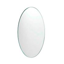 Espelho Decorativo Multiuso Oval Pendurador 60X40 Cm
