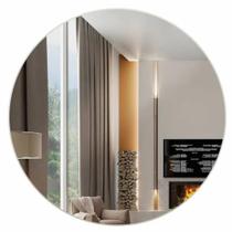 Espelho Decorativo Multiuso Redondo Com Fita Dupla Face Para Quarto Sala Banheiro 60CM De Diametro Espelho Decorativo Multiuso Redondo Com Fita Dupla Face Para Quarto Sala Banheiro 60CM De Diametro