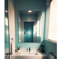 Espelho Decorativo Multiuso Retangular Para Quarto Sala Banheiro
