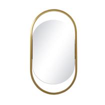 Espelho Decorativo Oblongo 80x43cm Glam In House Decor