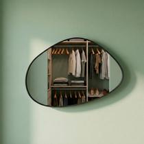 Espelho Decorativo Orgânico 44x64 Moderno - REI DOS VIDROS