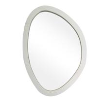 Espelho Decorativo Orgânico Branco 29X44 Cm Ep - E2G Design