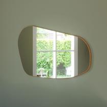 Espelho Decorativo Orgânico de Luxo 70x135cm Moldura MDF ES26 Basic Dalla Costa Espelho Decorativo Orgânico de Luxo 70x135cm Moldura MDF ES26 Basic Dalla Costa