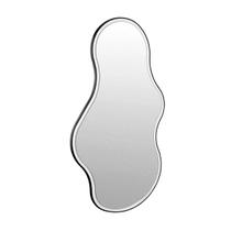 Espelho decorativo orgânico fiume, grande 135 cm branco