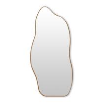 Espelho Decorativo Orgânico Fogo 110x50cm de Parede para Quarto Sala Escritório Espelho Decorativo Orgânico Fogo 110x50cm de Parede para Quarto Sala Escritório