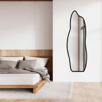 Espelho Decorativo Orgânico Fogo 55x160 de Parede Espelho Decorativo Orgânico Fogo 55x160 de Parede