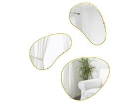 Espelho Decorativo Orgânico Para Parede De Sala De Jantar Banheiro Ou Hall