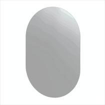 Espelho Decorativo Oval 51,5x71,5cm Prata Espelho Decorativo Oval 51,5x71,5cm Prata