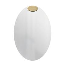 Espelho Decorativo Oval com Aplique Oval Pinus