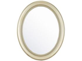 Espelho Decorativo Oval Veneziano com Moldura - de Parede Dourado 56x70cm Inova Vinty