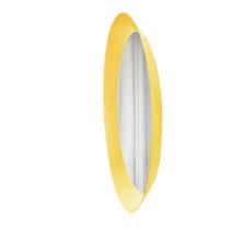 Espelho Decorativo Paella Amarelo 60 cm Redondo Espelho Decorativo Paella Amarelo 60 cm Redondo