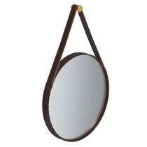 Espelho Decorativo para Sala de Estar Aqua 60cm Preto - Imcal