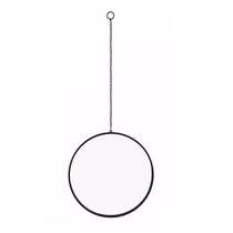 Espelho Decorativo Parede Redondo pendurar Ring Preto Espelho Decorativo Parede Redondo pendurar Ring Preto