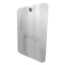 Espelho Decorativo Pen Cantos Pendurador Cromado 60X40 Cm