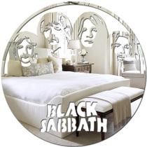 Espelho Decorativo Presente Criativo Black Sabbath Rock Banda