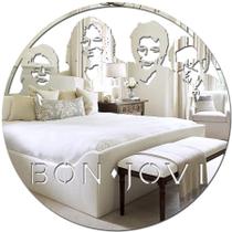 Espelho Decorativo Presente Criativo Bon Jovi Rock 3 - 3D Fantasy