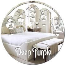 Espelho Decorativo Presente Criativo Deep Purple Rock Banda