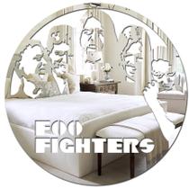 Espelho Decorativo Presente Criativo Foo Fighters Rock banda