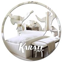 Espelho Decorativo Presente Criativo Karate Luta