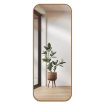 Espelho Decorativo Retangular Arredondado 70x160 Grande de Parede Espelho Decorativo Retangular Arredondado 70x160 Grande de Parede