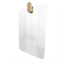 Espelho Decorativo Retangular com Aplique Oblongo Pinus