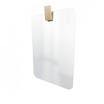 Espelho Decorativo Retangular com Aplique Retangular Pinus