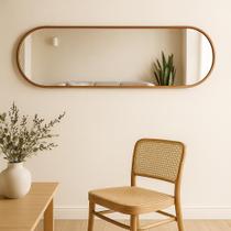 Espelho Decorativo Retangular e Capsula 30x110 Moderno Grande Sala Quarto Banheiro Espelho Decorativo Retangular e Capsula 30x110 Moderno Grande Sala Quarto Banheiro