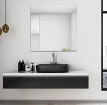 Espelho Decorativo Retangular Lapidado 40X60Cm