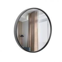 Espelho Decorativo Round Externo Preto 30 Cm Redondo - E2G Design