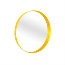 Espelho Decorativo Round Interno Amarelo 20 Cm Redondo