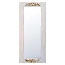 Espelho Decorativo Rústico Provençal com Apliques 72cm x 122cm Decore Pronto