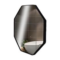 Espelho Decorativo Sextavado sem Alça 60 cm - UniVendas