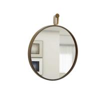 Espelho Decorativo Short Strip Marrom Alça material sintético Rajado 60 - E2G Design