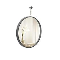 Espelho Decorativo Short Strip Preto Alça Corrente 60 Cm